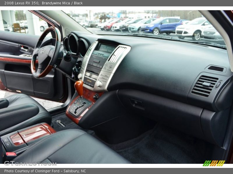 Brandywine Mica / Black 2008 Lexus RX 350