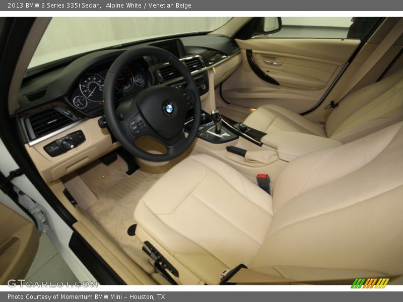  2013 3 Series 335i Sedan Venetian Beige Interior