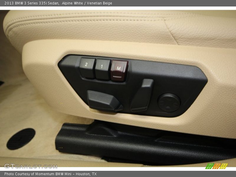 Front Seat of 2013 3 Series 335i Sedan