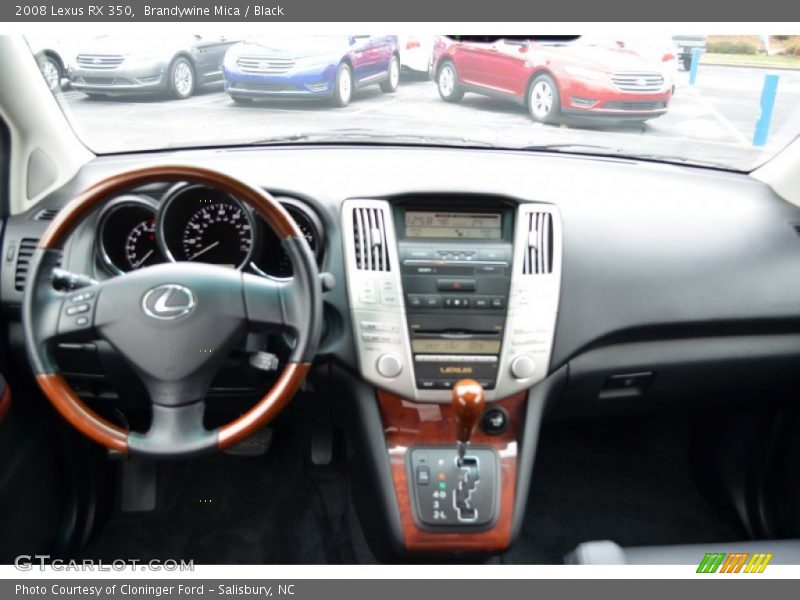 Brandywine Mica / Black 2008 Lexus RX 350