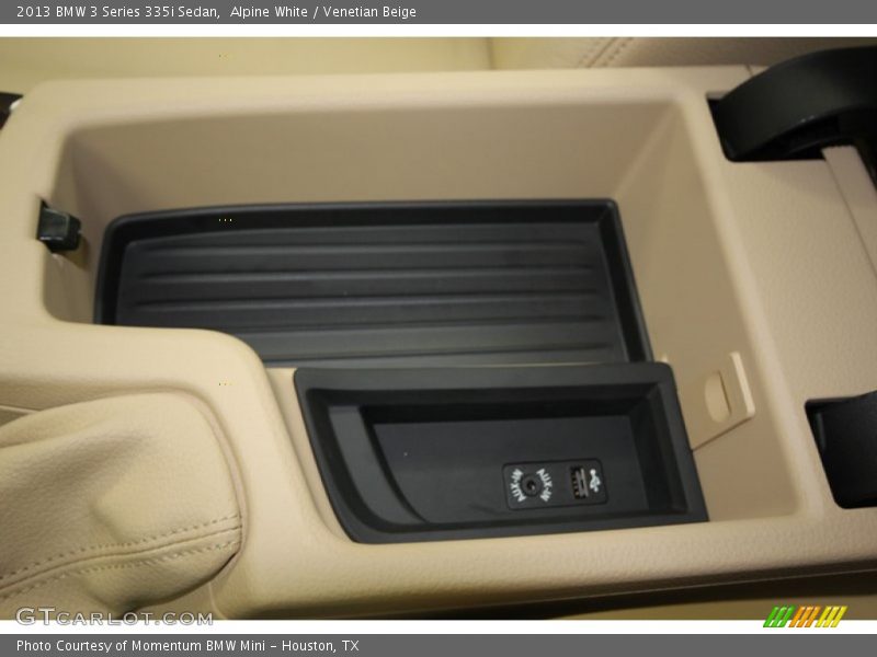 Alpine White / Venetian Beige 2013 BMW 3 Series 335i Sedan