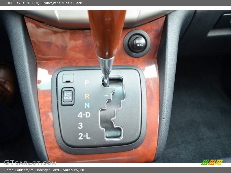 Brandywine Mica / Black 2008 Lexus RX 350