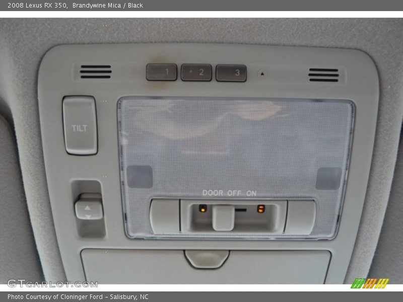 Brandywine Mica / Black 2008 Lexus RX 350