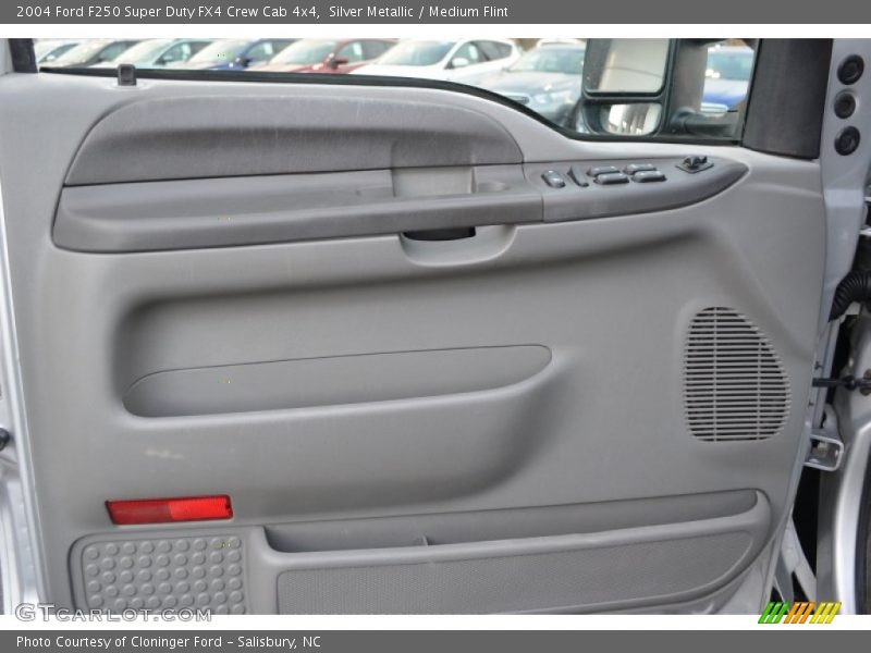 Silver Metallic / Medium Flint 2004 Ford F250 Super Duty FX4 Crew Cab 4x4