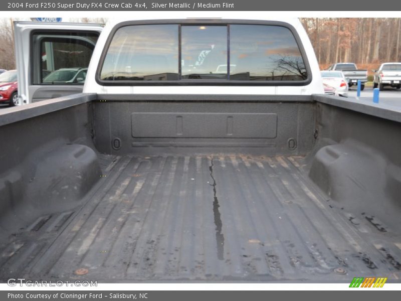 Silver Metallic / Medium Flint 2004 Ford F250 Super Duty FX4 Crew Cab 4x4