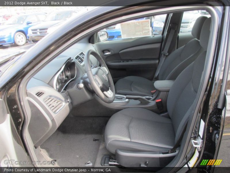 Black / Black 2012 Dodge Avenger SXT