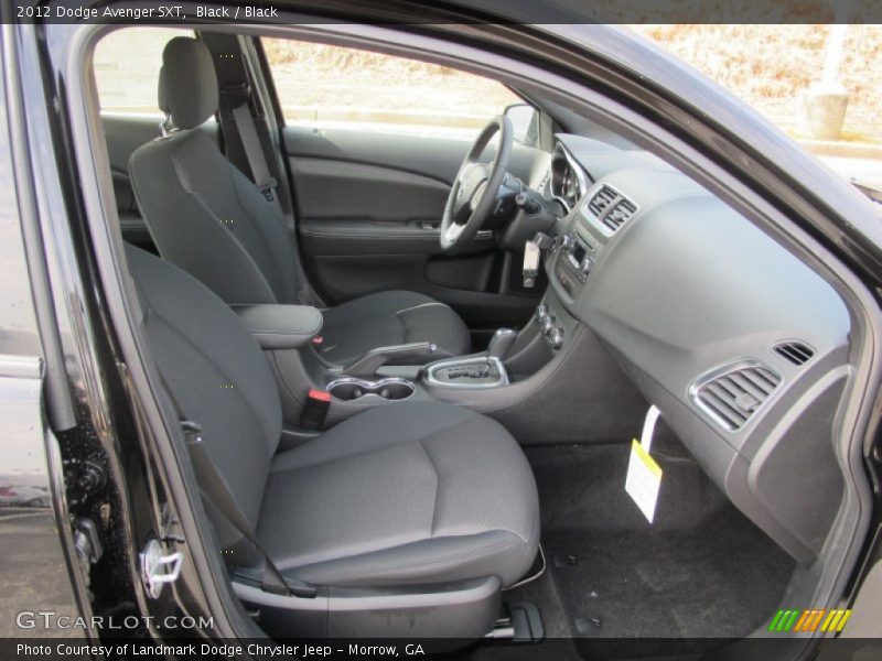 Black / Black 2012 Dodge Avenger SXT