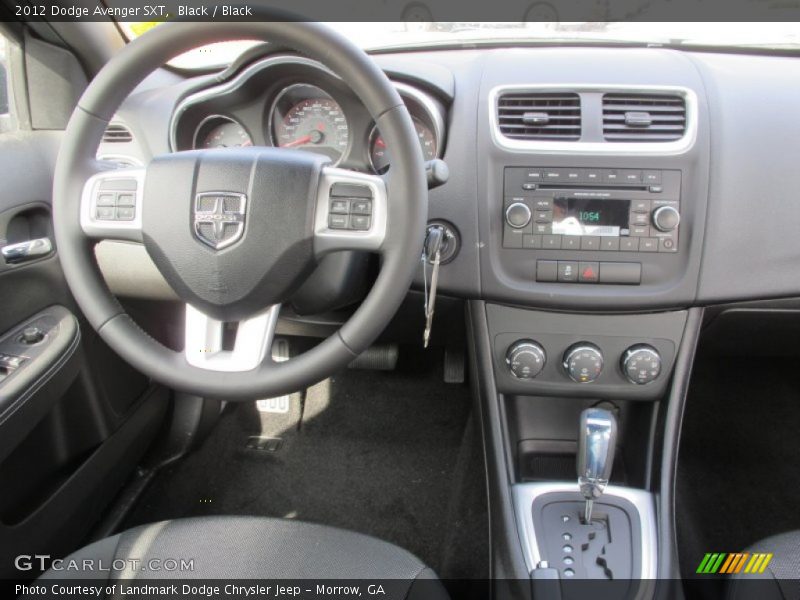 Black / Black 2012 Dodge Avenger SXT