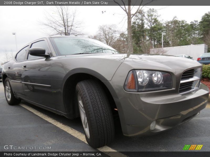 Dark Titanium Metallic / Dark Slate Gray 2008 Dodge Charger SXT
