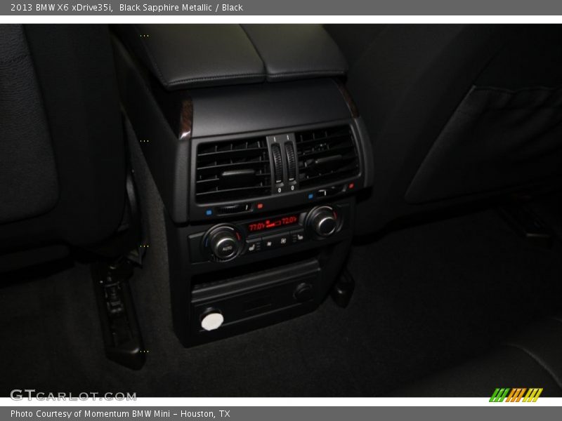 Black Sapphire Metallic / Black 2013 BMW X6 xDrive35i