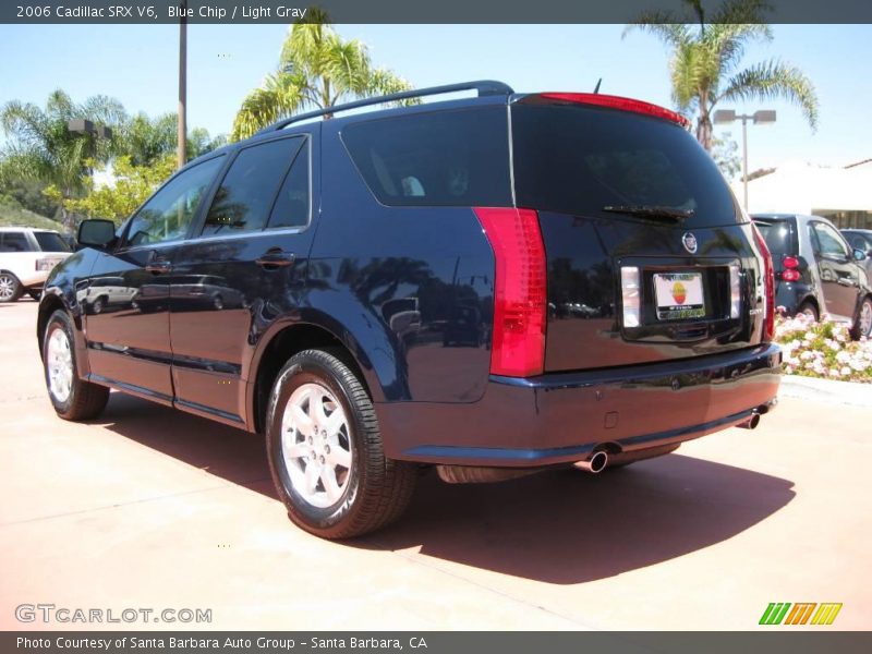 Blue Chip / Light Gray 2006 Cadillac SRX V6