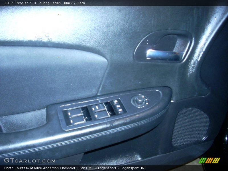 Black / Black 2012 Chrysler 200 Touring Sedan