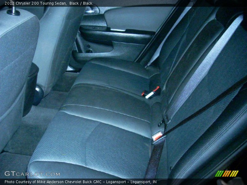Black / Black 2012 Chrysler 200 Touring Sedan
