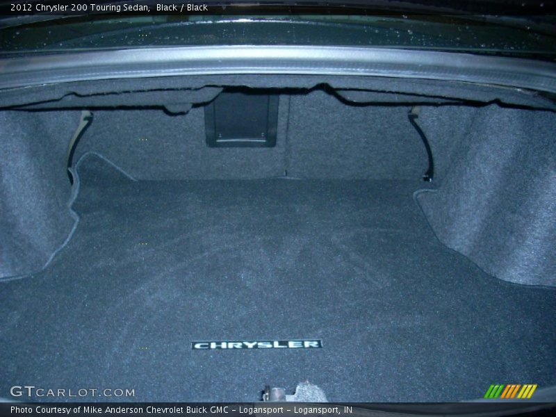 Black / Black 2012 Chrysler 200 Touring Sedan