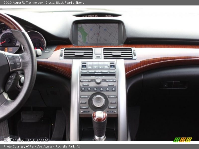 Crystal Black Pearl / Ebony 2010 Acura RL Technology