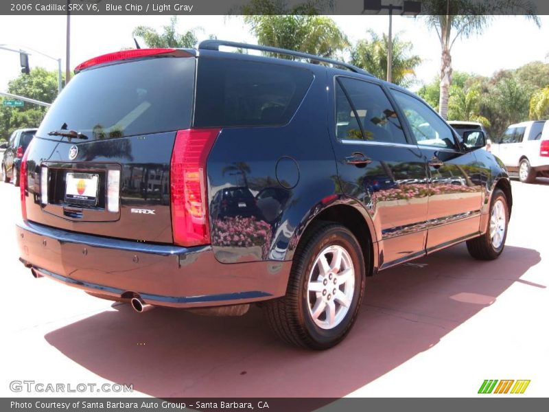 Blue Chip / Light Gray 2006 Cadillac SRX V6