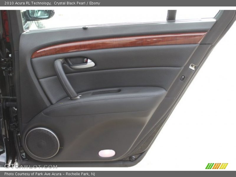 Crystal Black Pearl / Ebony 2010 Acura RL Technology