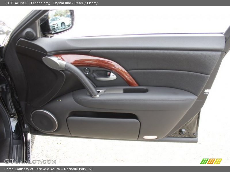 Crystal Black Pearl / Ebony 2010 Acura RL Technology
