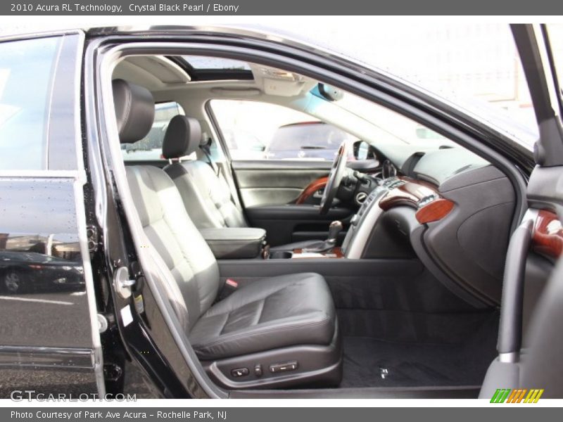 Crystal Black Pearl / Ebony 2010 Acura RL Technology