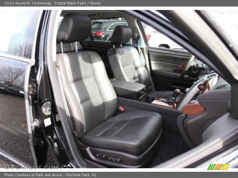Crystal Black Pearl / Ebony 2010 Acura RL Technology
