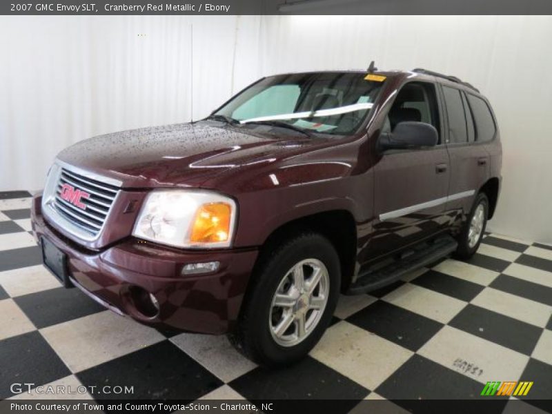 Cranberry Red Metallic / Ebony 2007 GMC Envoy SLT