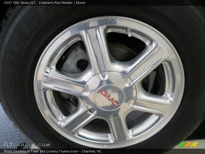 Cranberry Red Metallic / Ebony 2007 GMC Envoy SLT