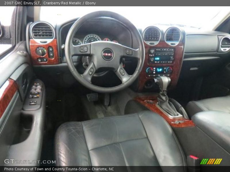 Cranberry Red Metallic / Ebony 2007 GMC Envoy SLT
