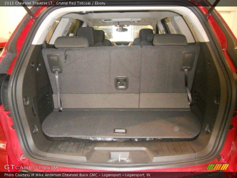 Crystal Red Tintcoat / Ebony 2013 Chevrolet Traverse LT