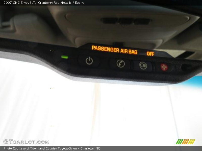 Cranberry Red Metallic / Ebony 2007 GMC Envoy SLT