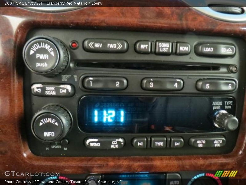 Cranberry Red Metallic / Ebony 2007 GMC Envoy SLT