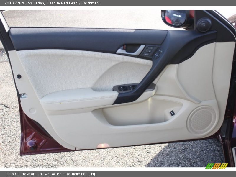 Basque Red Pearl / Parchment 2010 Acura TSX Sedan