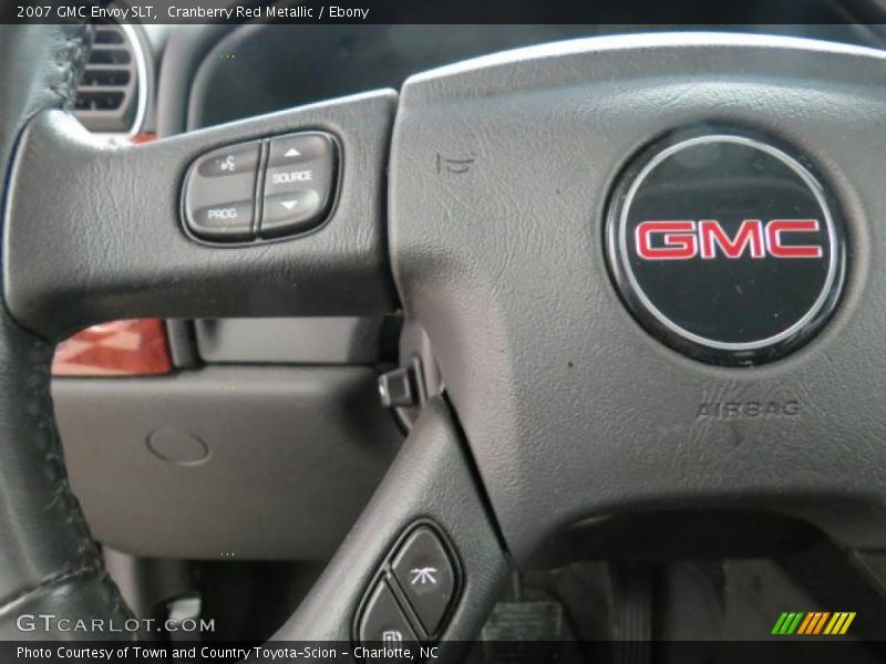 Cranberry Red Metallic / Ebony 2007 GMC Envoy SLT