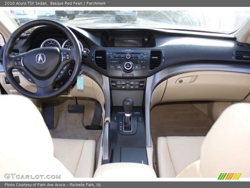 Basque Red Pearl / Parchment 2010 Acura TSX Sedan