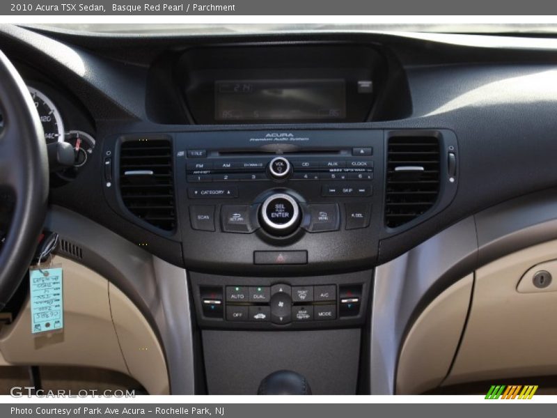 Basque Red Pearl / Parchment 2010 Acura TSX Sedan