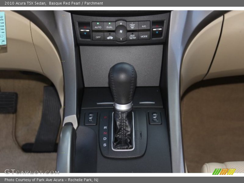 Basque Red Pearl / Parchment 2010 Acura TSX Sedan