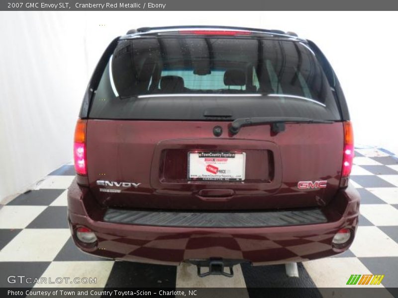 Cranberry Red Metallic / Ebony 2007 GMC Envoy SLT