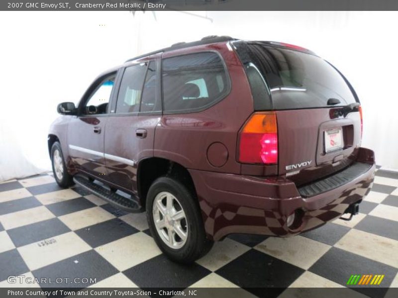 Cranberry Red Metallic / Ebony 2007 GMC Envoy SLT