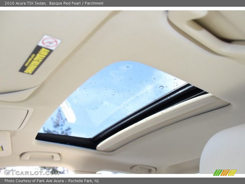 Basque Red Pearl / Parchment 2010 Acura TSX Sedan