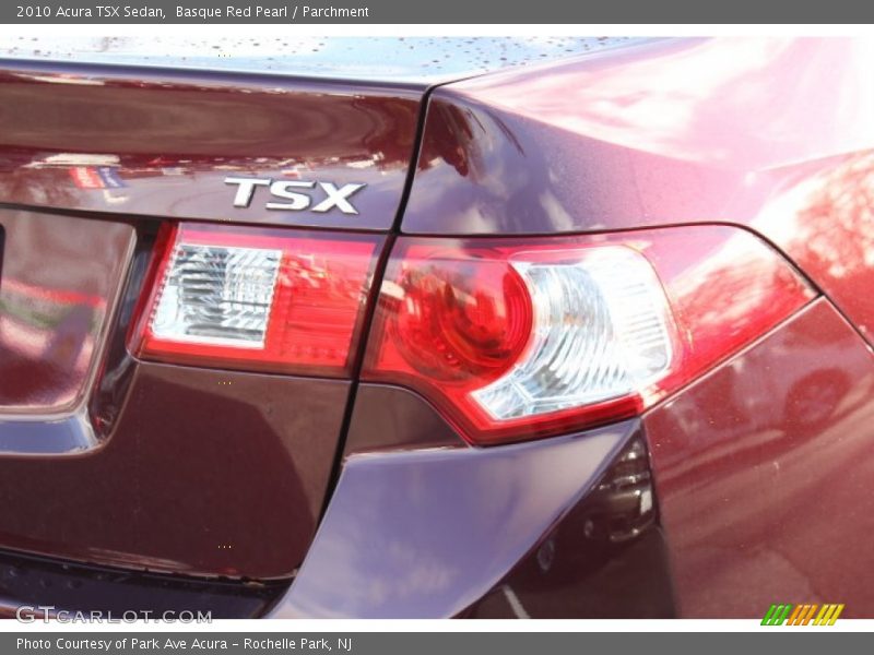 Basque Red Pearl / Parchment 2010 Acura TSX Sedan