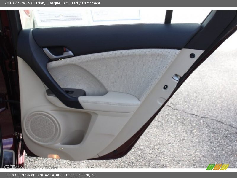 Basque Red Pearl / Parchment 2010 Acura TSX Sedan