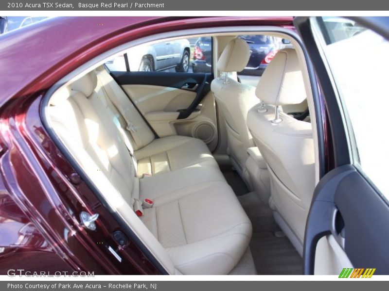 Basque Red Pearl / Parchment 2010 Acura TSX Sedan