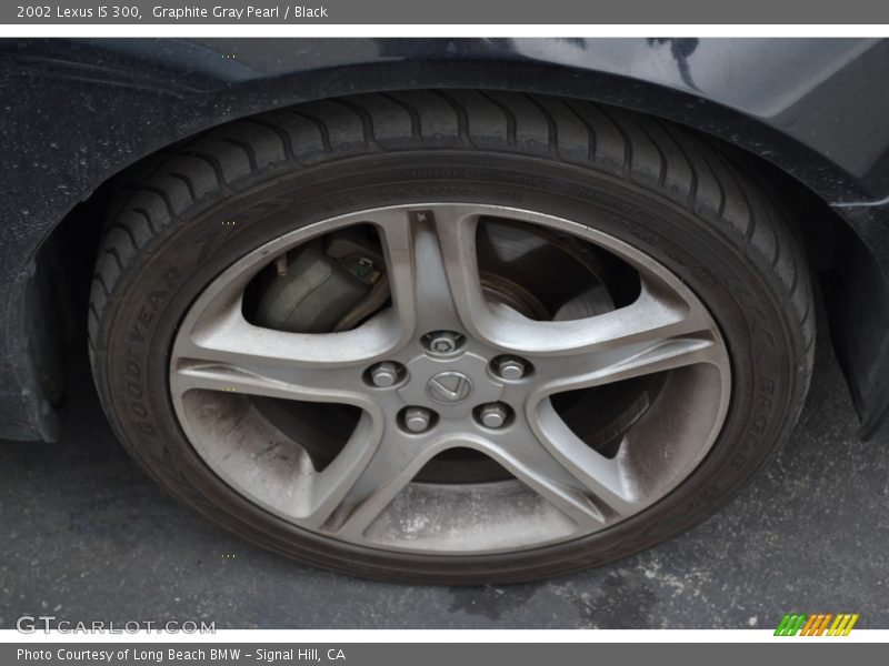 Graphite Gray Pearl / Black 2002 Lexus IS 300