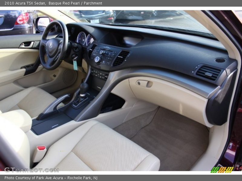 Basque Red Pearl / Parchment 2010 Acura TSX Sedan