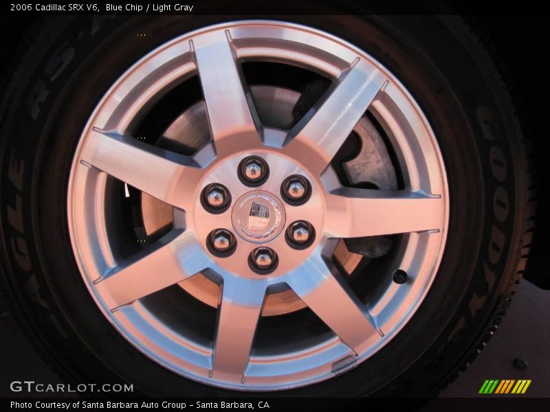 Blue Chip / Light Gray 2006 Cadillac SRX V6