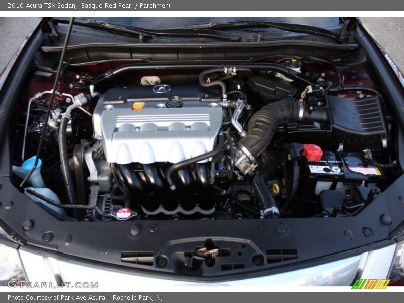 Basque Red Pearl / Parchment 2010 Acura TSX Sedan