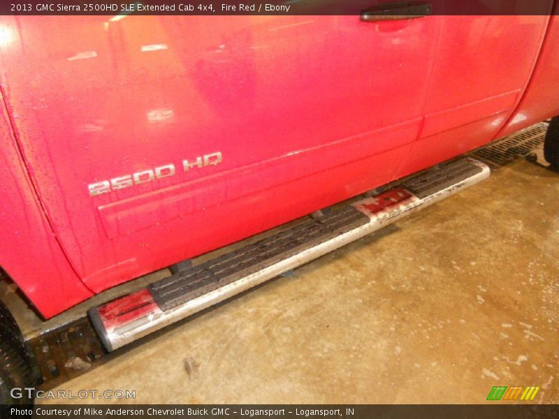Fire Red / Ebony 2013 GMC Sierra 2500HD SLE Extended Cab 4x4