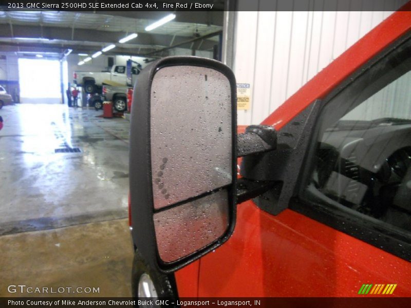 Fire Red / Ebony 2013 GMC Sierra 2500HD SLE Extended Cab 4x4