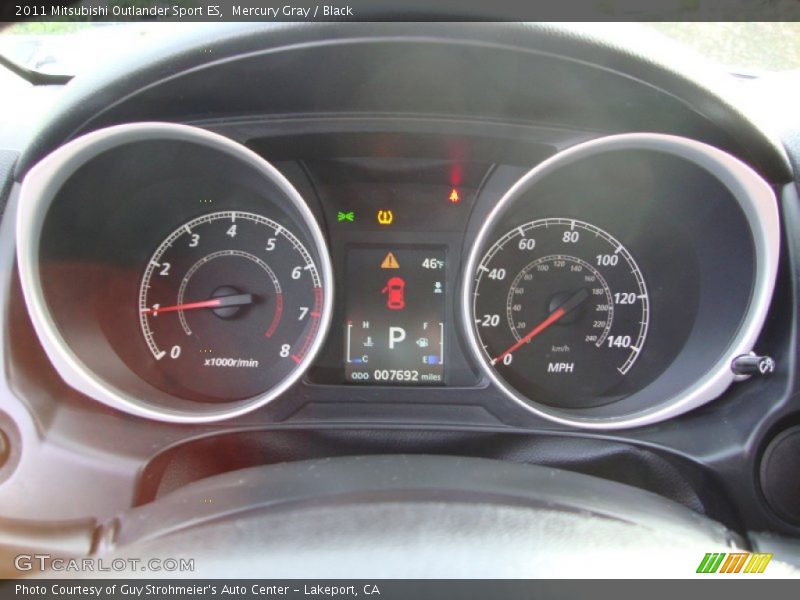  2011 Outlander Sport ES ES Gauges