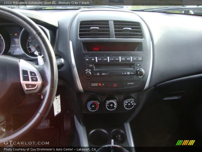 Controls of 2011 Outlander Sport ES