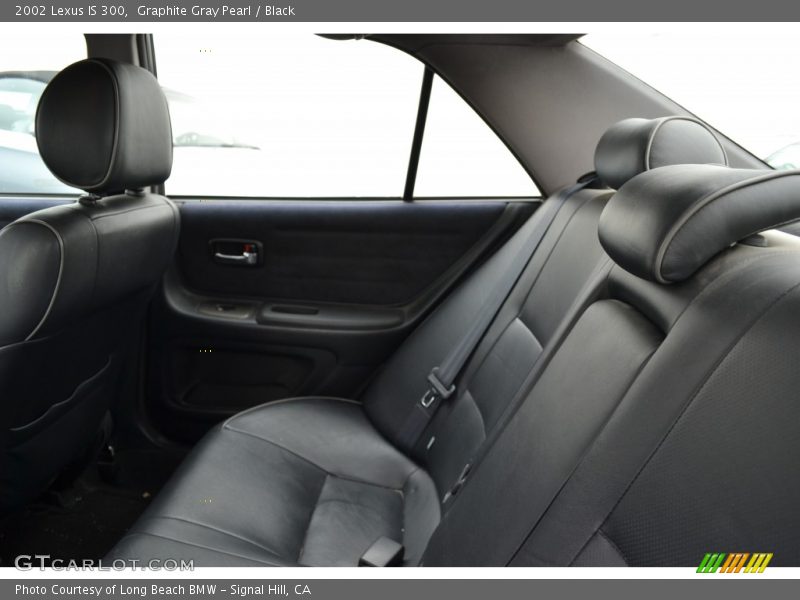 Graphite Gray Pearl / Black 2002 Lexus IS 300